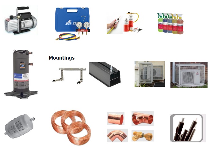 Learning the Automotive Air conditioning Accessories