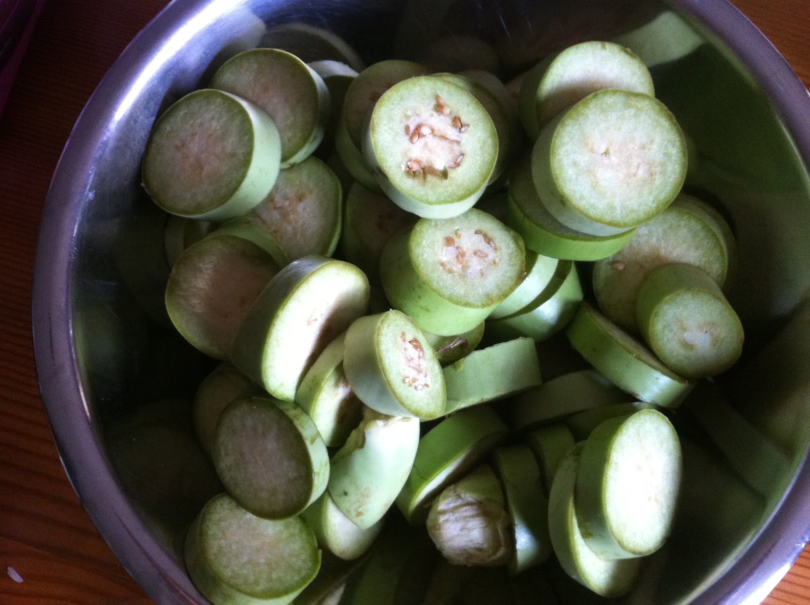 The Bliss Bar Stir Fried Long Green Eggplant with Tofu & Coconut Rice