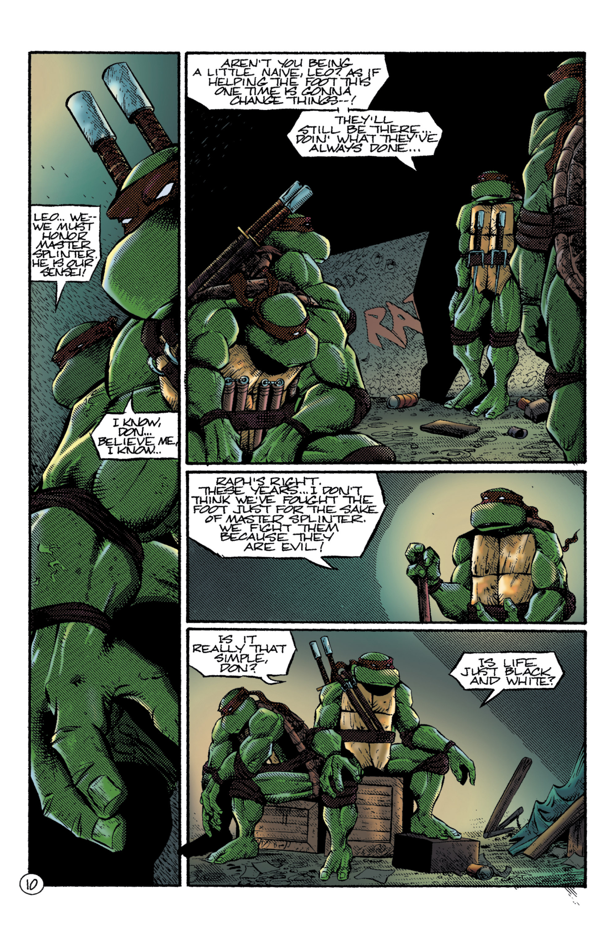 Read online Teenage Mutant Ninja Turtles Color Classics (2015) comic ...