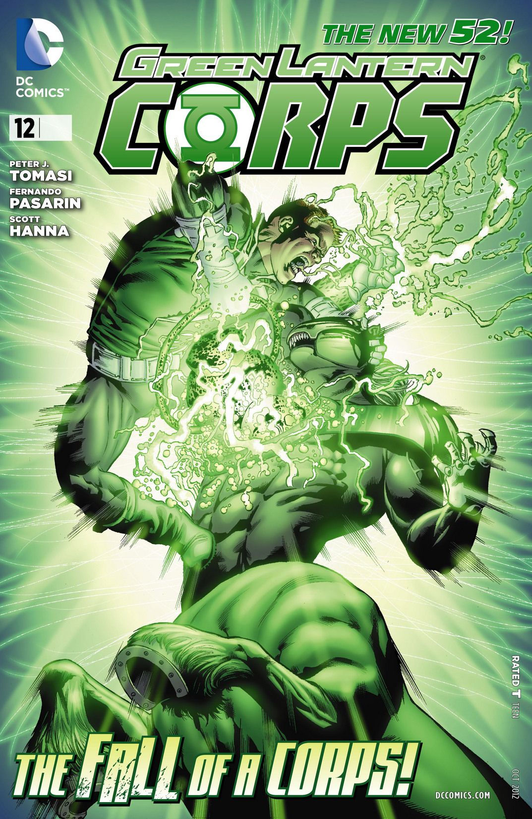 Read online Green Lantern Corps (2011) comic -  Issue #12 - 1