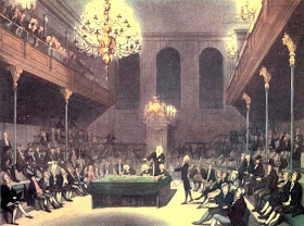 The House of Commons from The Microcosm of London (1808-10)