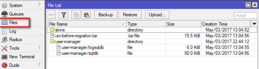 Get list files. Package файл. Lister (Fileinfo) в TC описание.