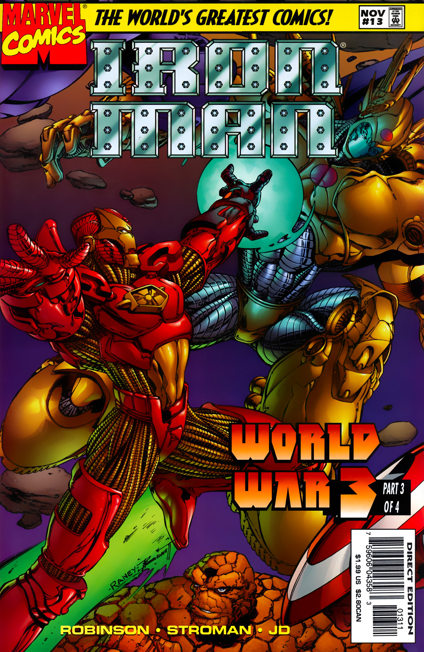 Read online Iron Man (1996) comic -  Issue #13 - 1