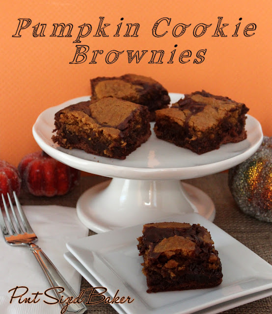 Fudgy Brownies with Pumpkin Cookies 1 PS+Pumkin+Cookie+Brownies+1