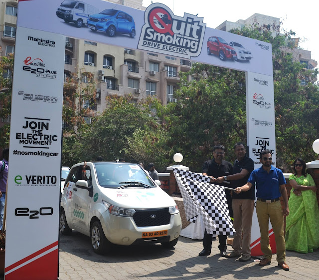 Over 100 Mahindra Electric Cars Rally around Bangalore Pocket News Alert