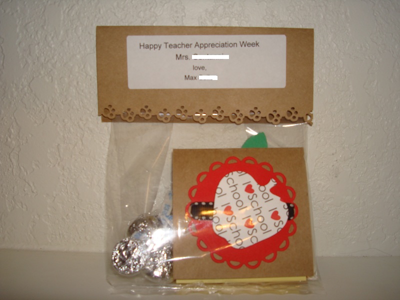 April 24, 2012 Teacher Appreciation Bags