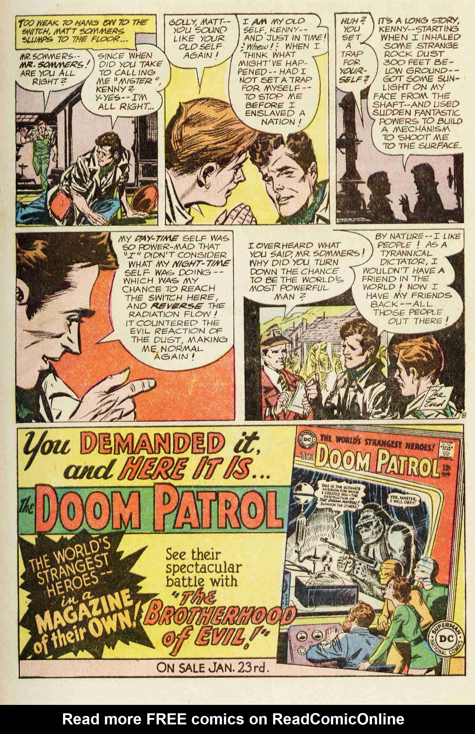 Read online Strange Adventures (1950) comic -  Issue #162 - 21