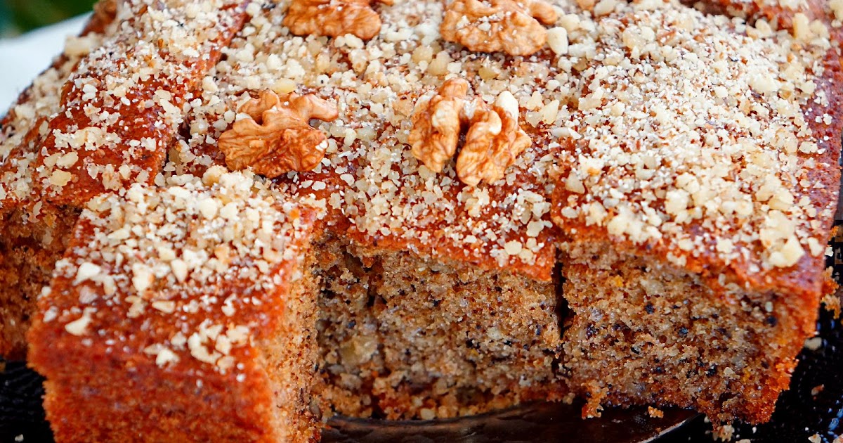 Kitchen Stories Greek Walnut Spice Cake