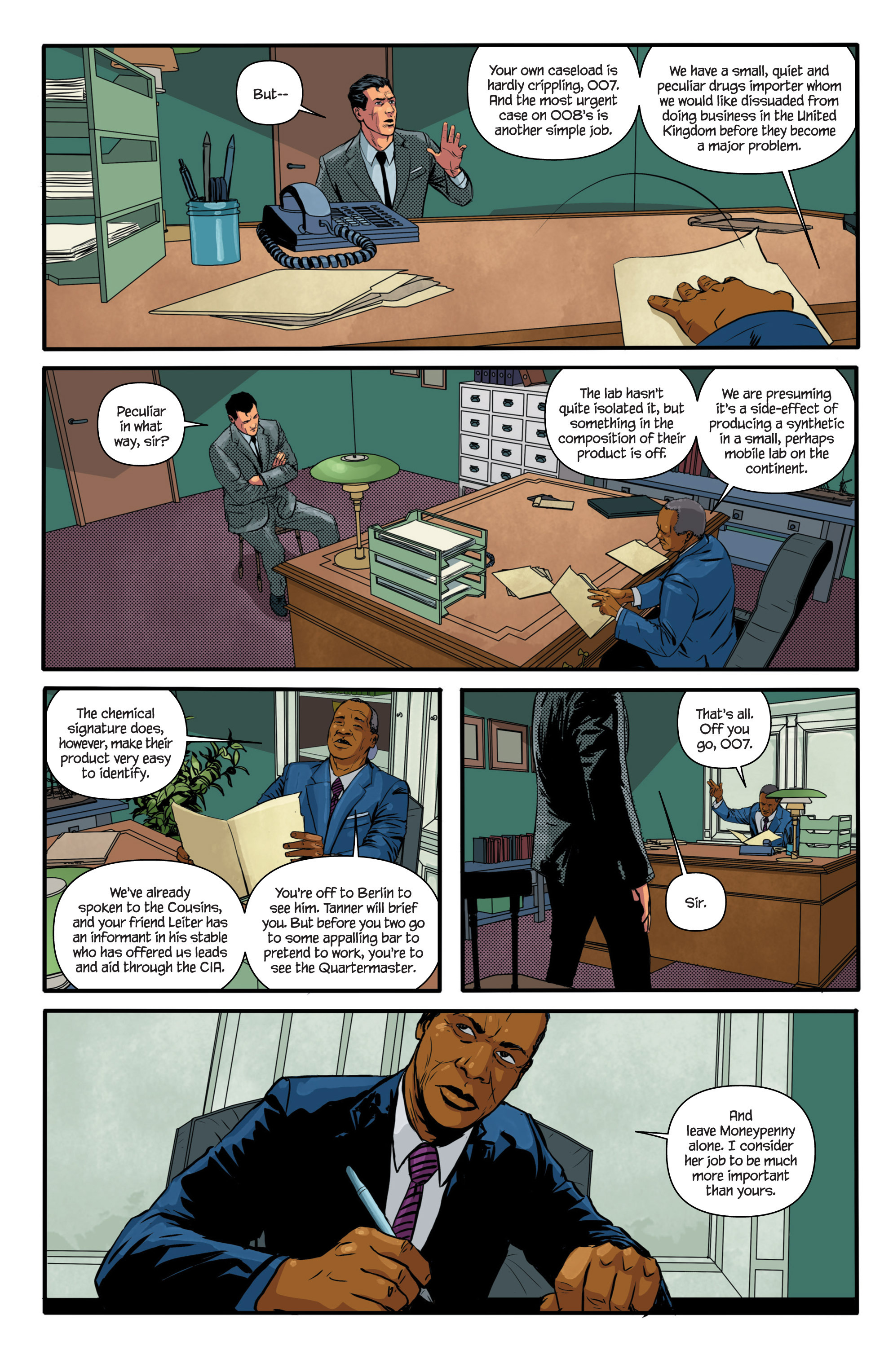 Read online James Bond (2015) comic -  Issue #1 - 19