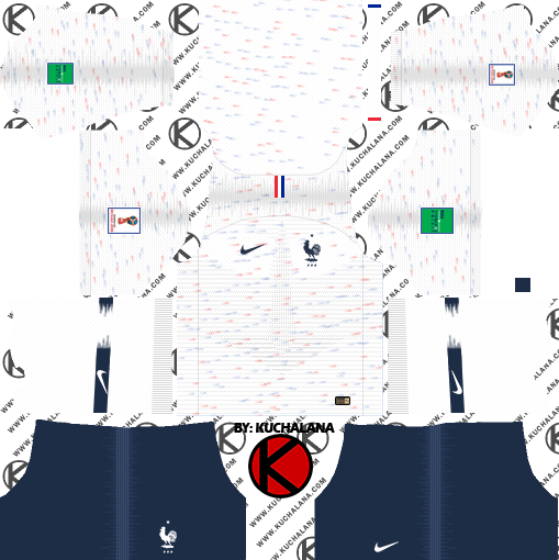France 2018 World Cup Kit - Dream League Soccer Kits ...