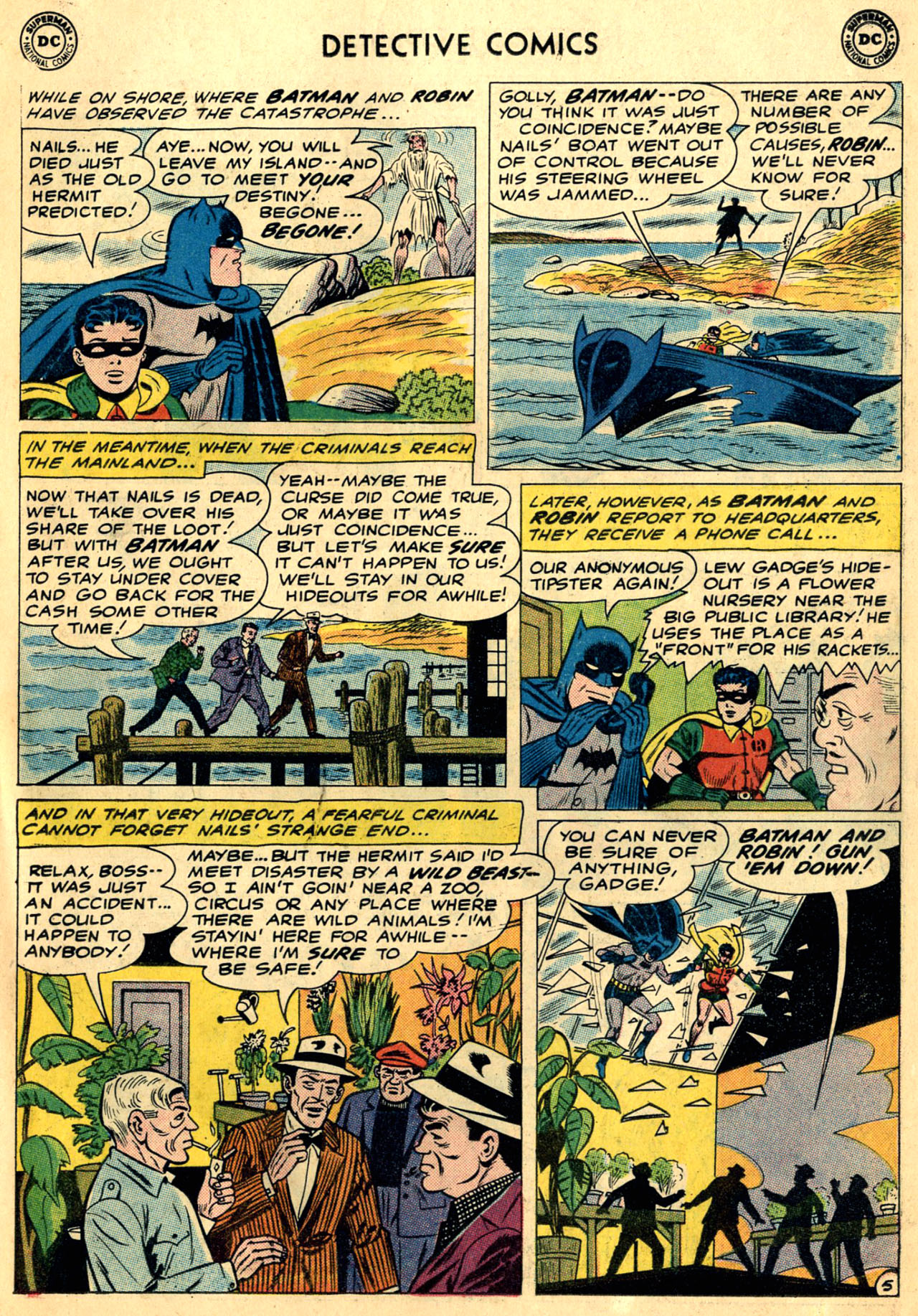 Read online Detective Comics (1937) comic -  Issue #274 - 7