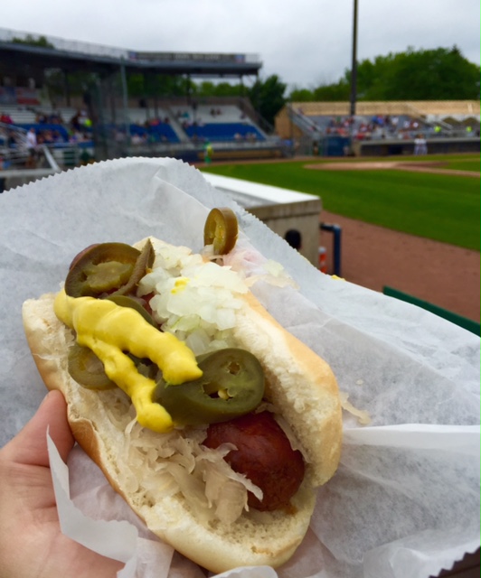 Blog About a Dog Beloit Snappers Italian Sausage Dog
