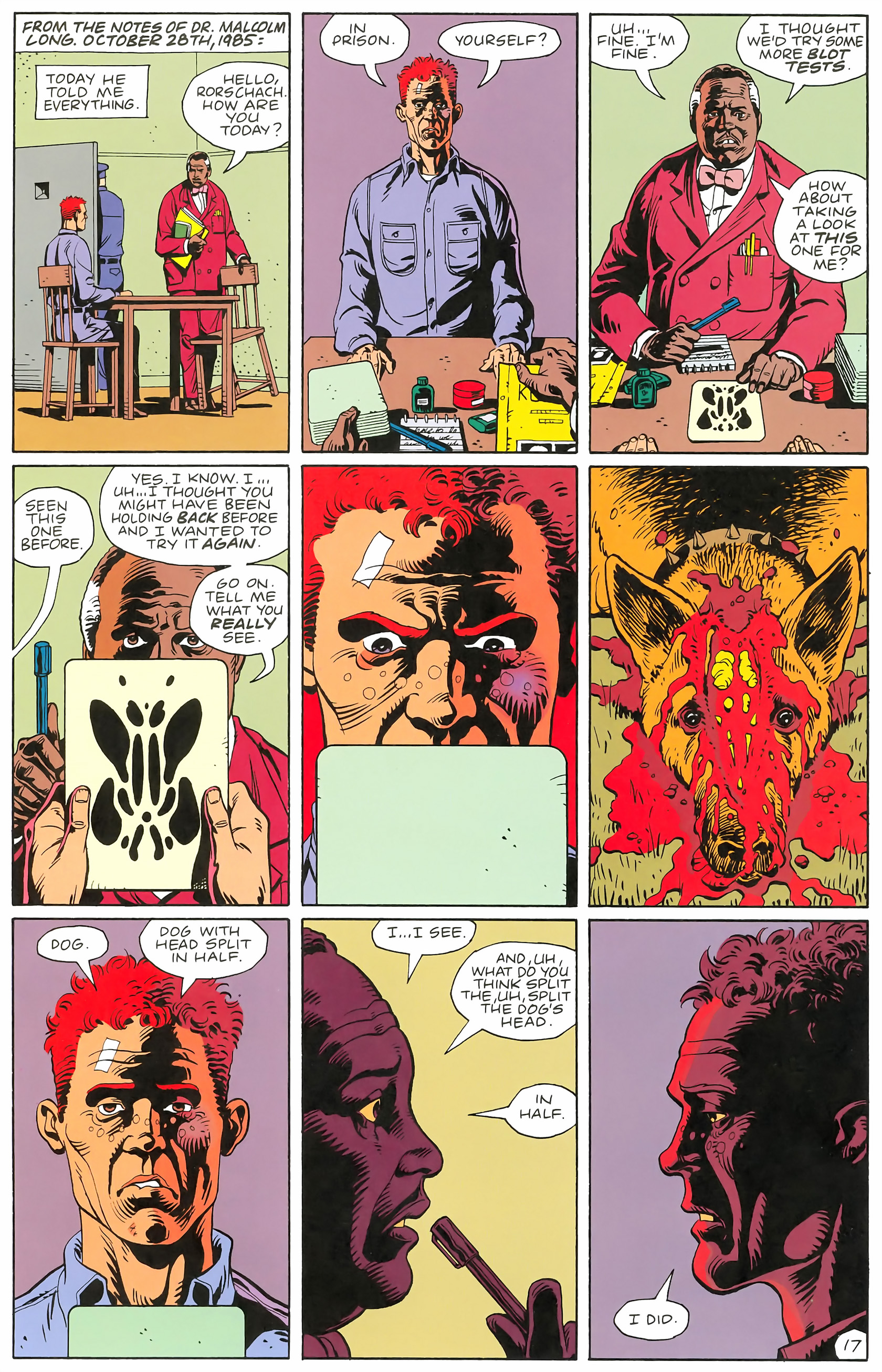 Read online Watchmen comic -  Issue #6 - 19