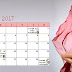 Calendario Abril 2017