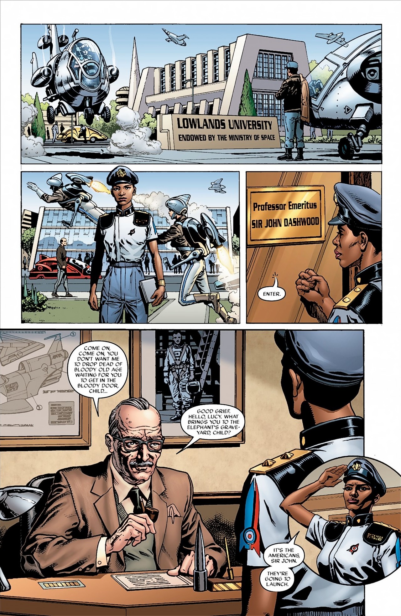 Read online Ministry of Space comic -  Issue # _TPB - 13