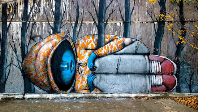 Street Art By French Artist Seth For The Museum Of Public Art In Baton Rouge Louisiana. 1