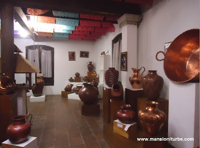 Copper Museum in Santa Clara del Cobre Michoacan