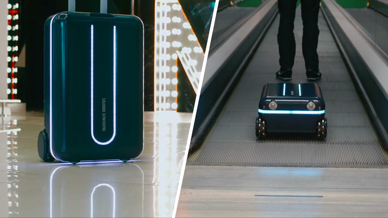 bavul travelmate robot suitcase