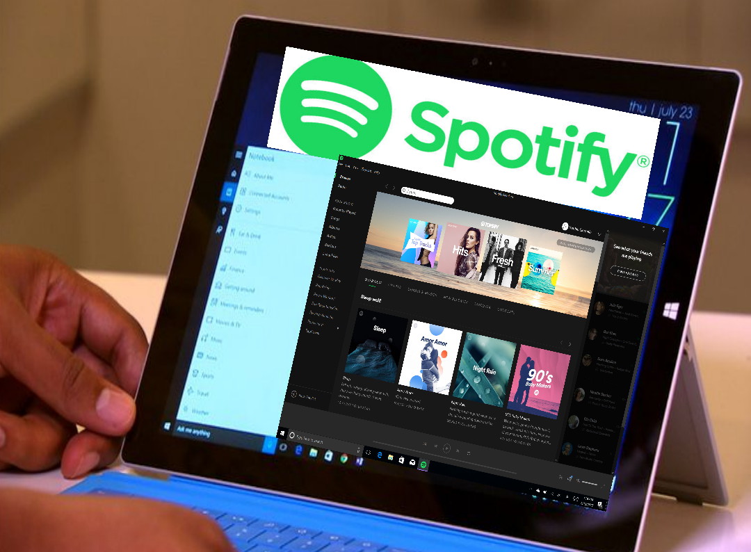 spotify windows app