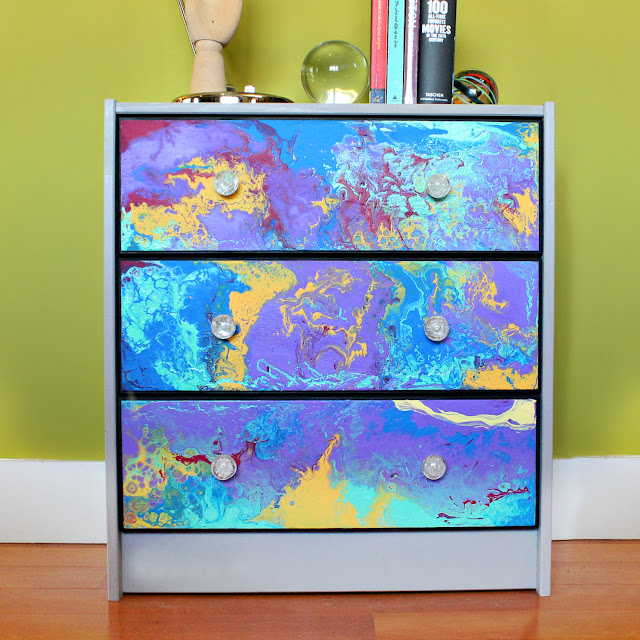 Mark Montano Flow Painted Dresser Ikea Hack