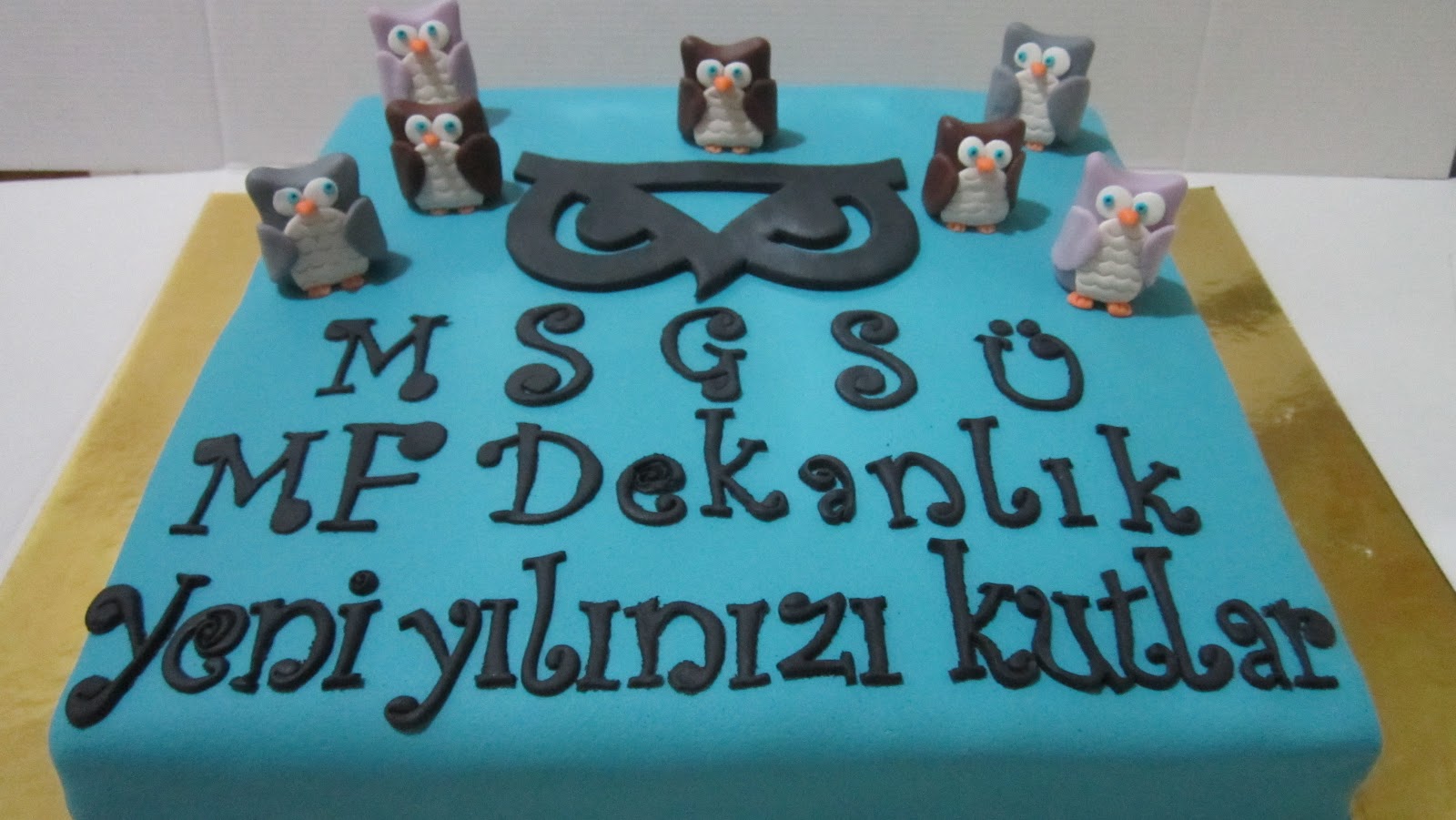 Lezzet Eylemleri MSÜ Baykuşlu Pasta