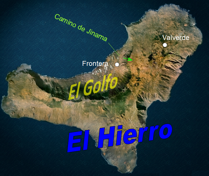 Sendas de Burgos: Isla de Hierro: Camino de