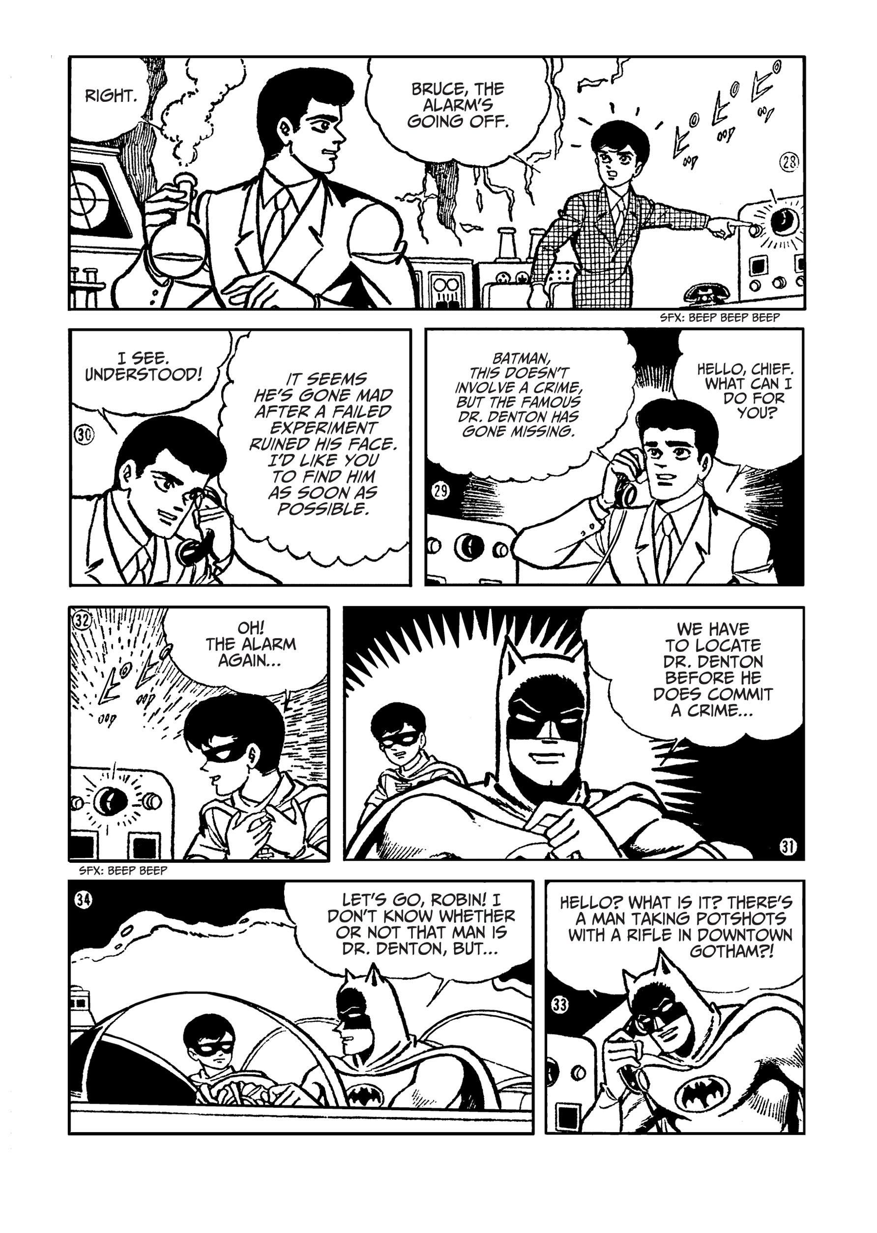 Read online Batman - The Jiro Kuwata Batmanga comic -  Issue #4 - 9