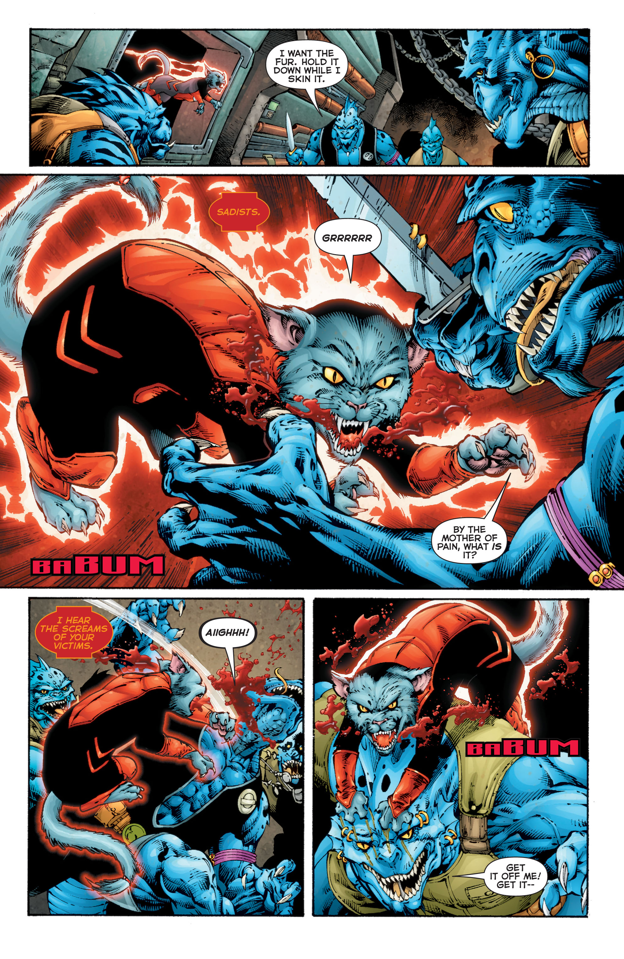 Read online Red Lanterns comic -  Issue #1 - 5