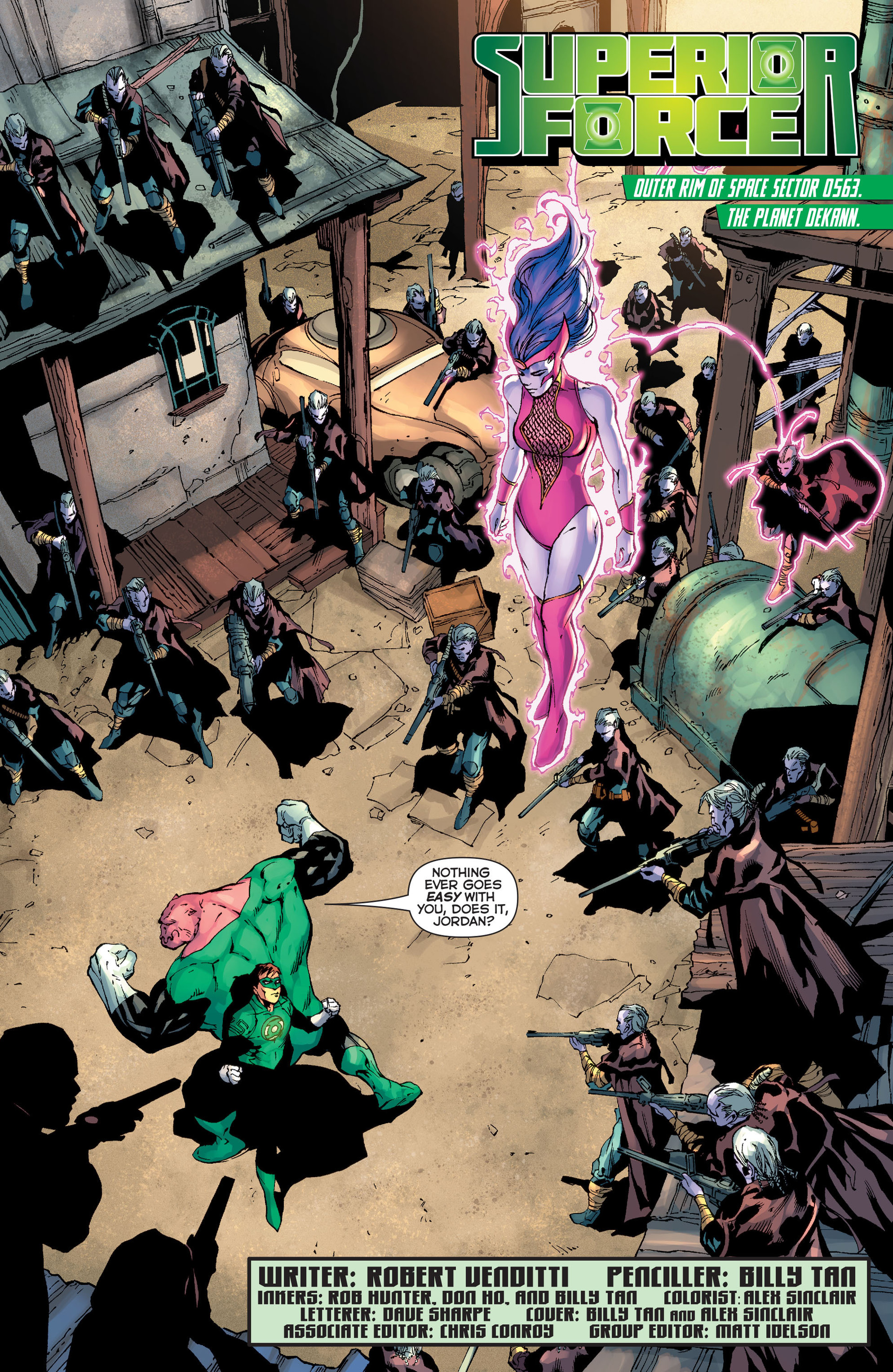 Read online Green Lantern (2011) comic -  Issue #26 - 2