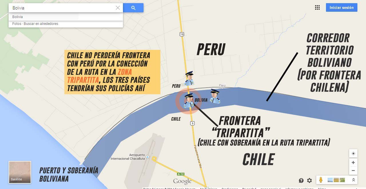 Nuestra Aldea Las Fronteras Chile Bolivia Peru