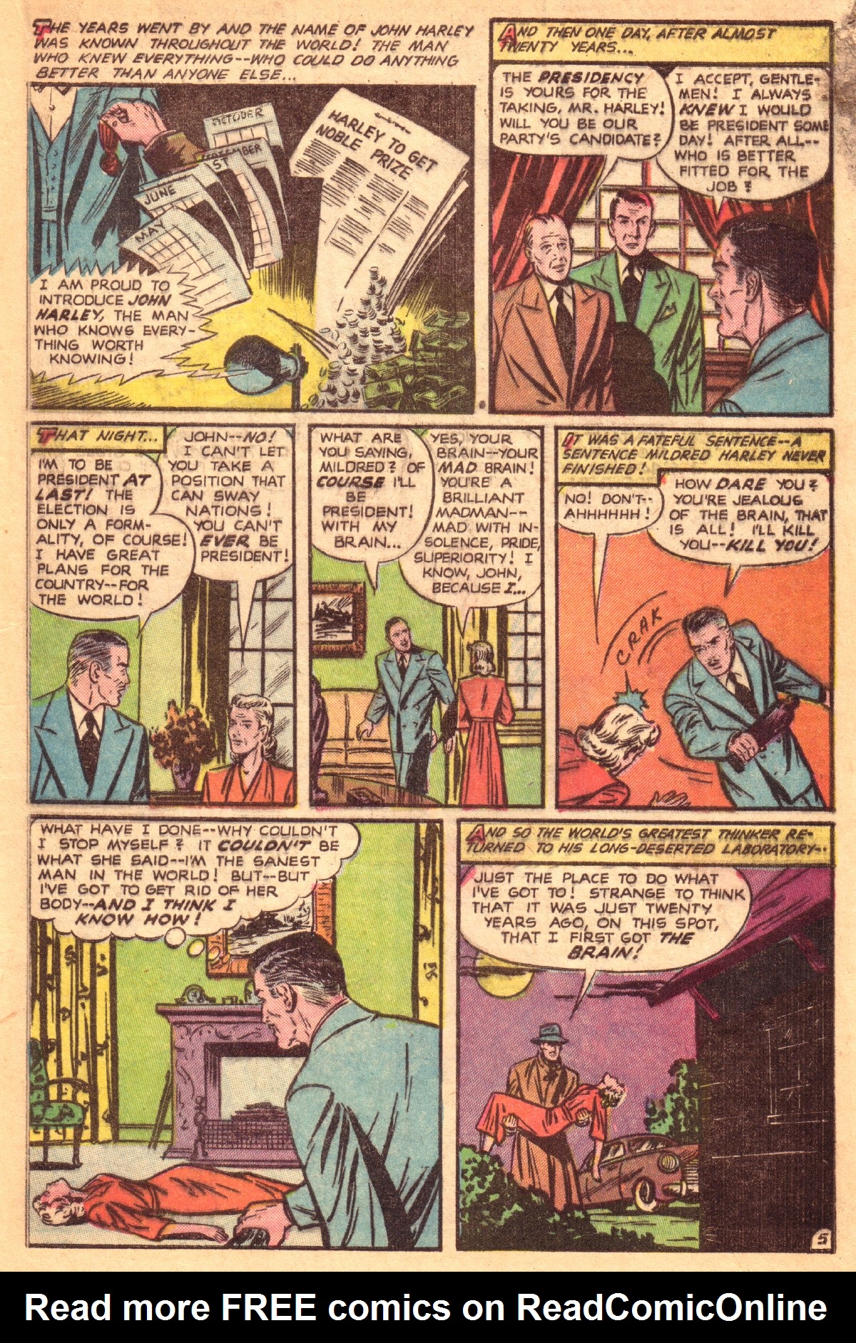 Read online Adventures Into The Unknown comic -  Issue #18 - 20