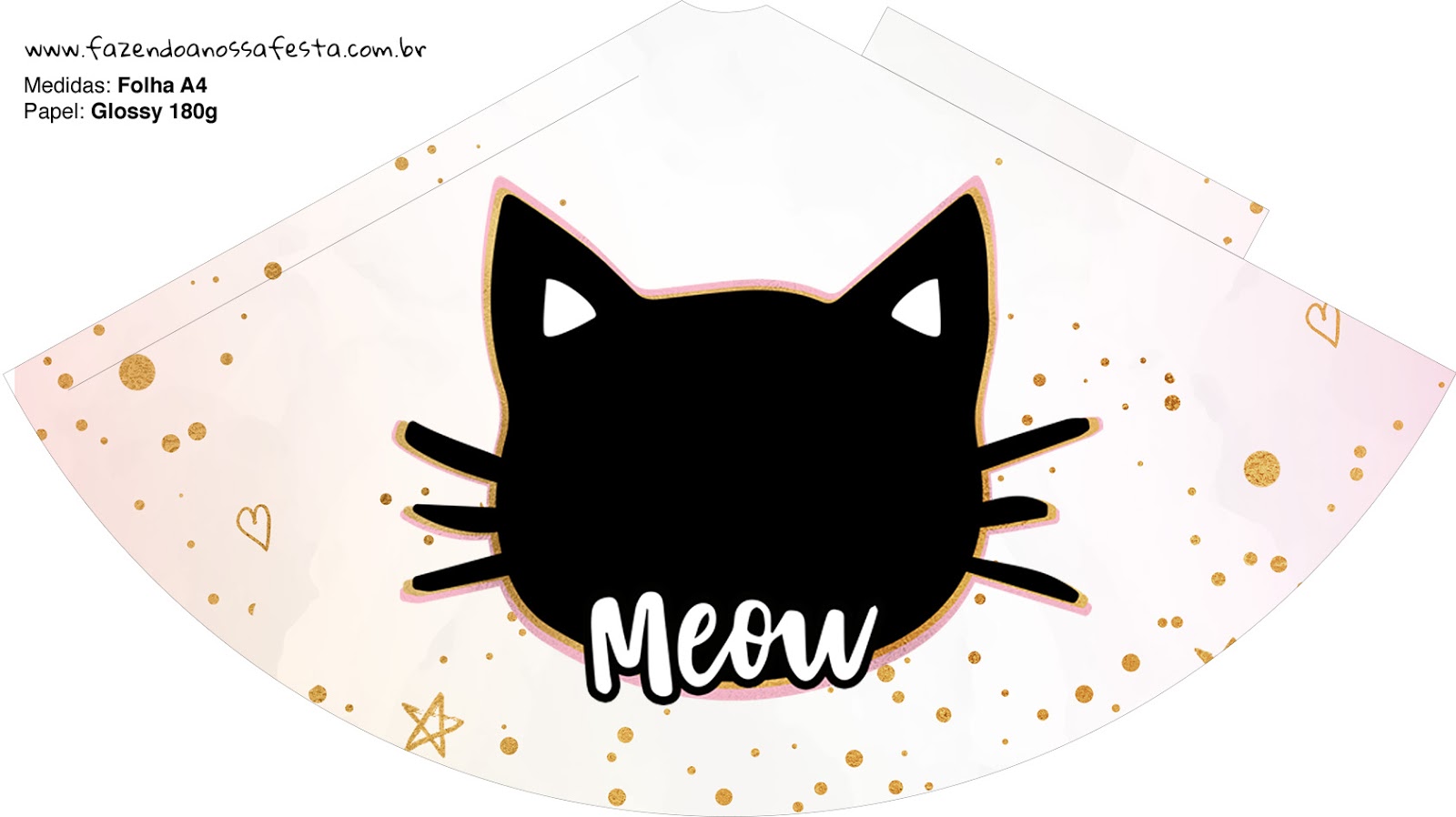 Free Printable Cat Birthday Banner Shopperji