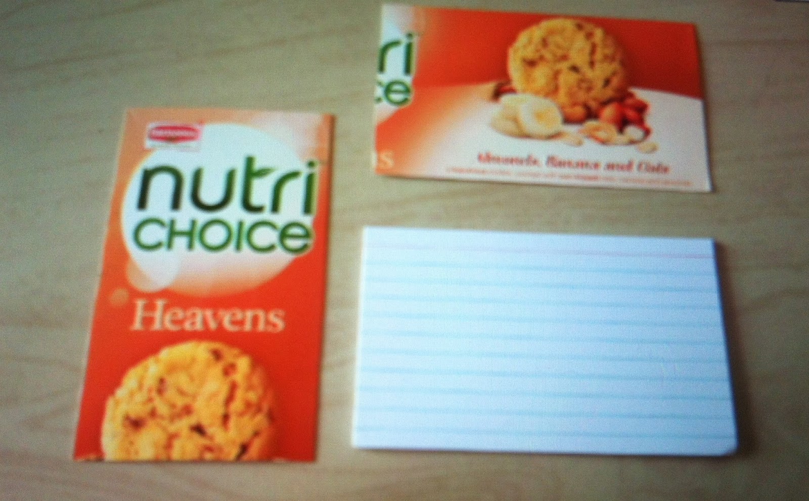 Get Creative Cereal box Notepad