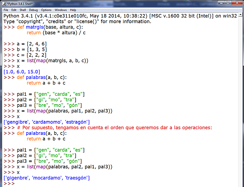 APRENDER A PROGRAMAR CON PYTHON: FUNCIONES DE ORDEN SUPERIOR