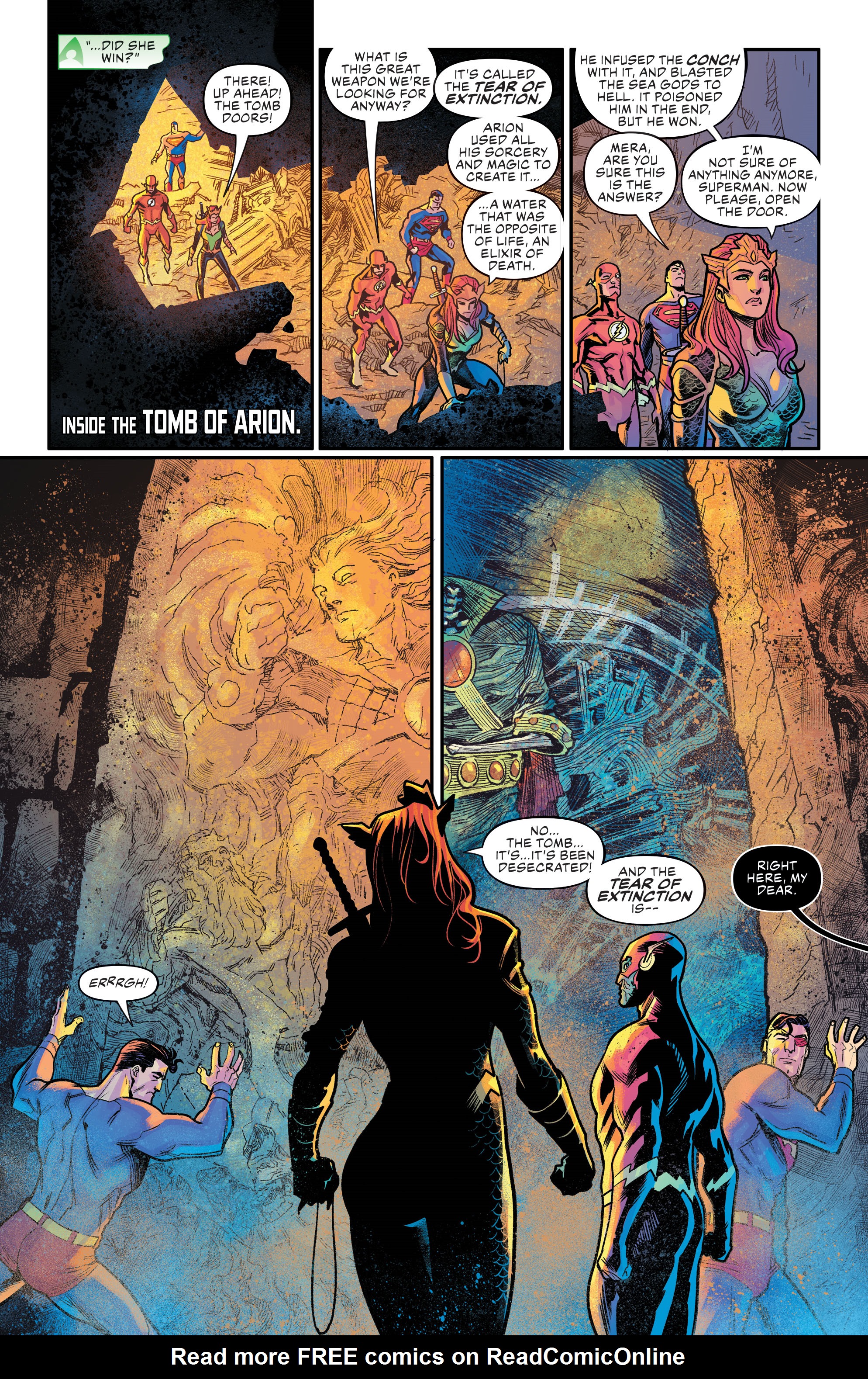 Read online Justice League/Aquaman: Drowned Earth comic -  Issue # TPB (Part 2) - 14