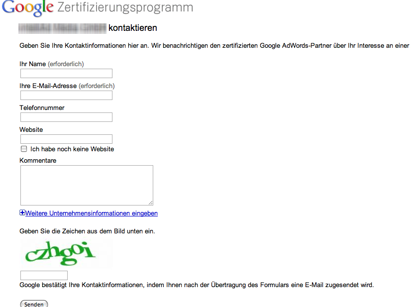 google adwords partnersuche