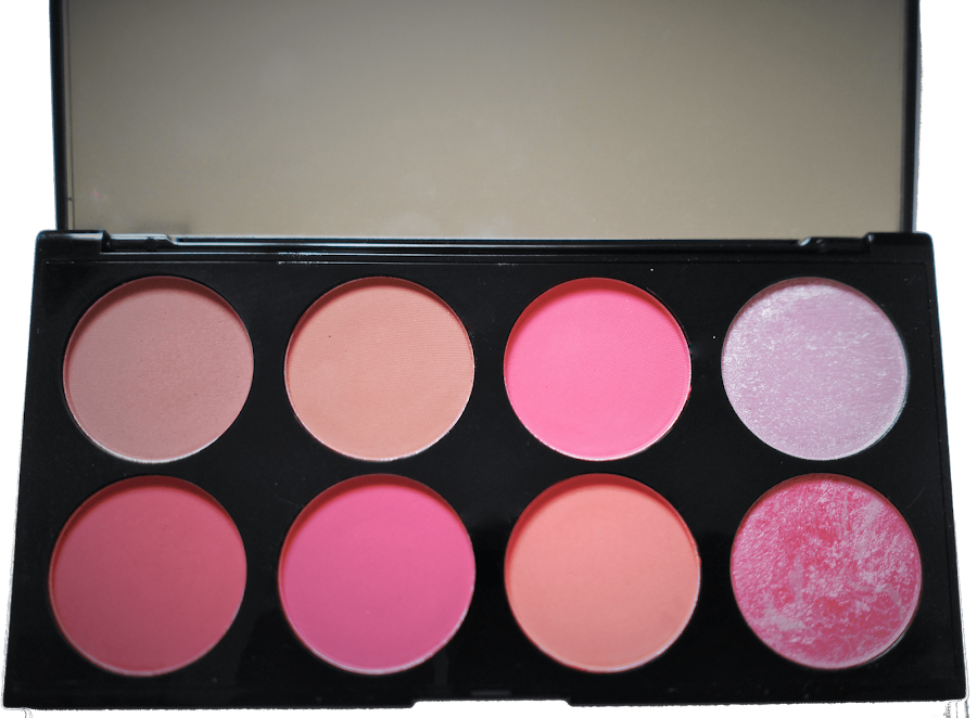 Blush palette makeup revolution