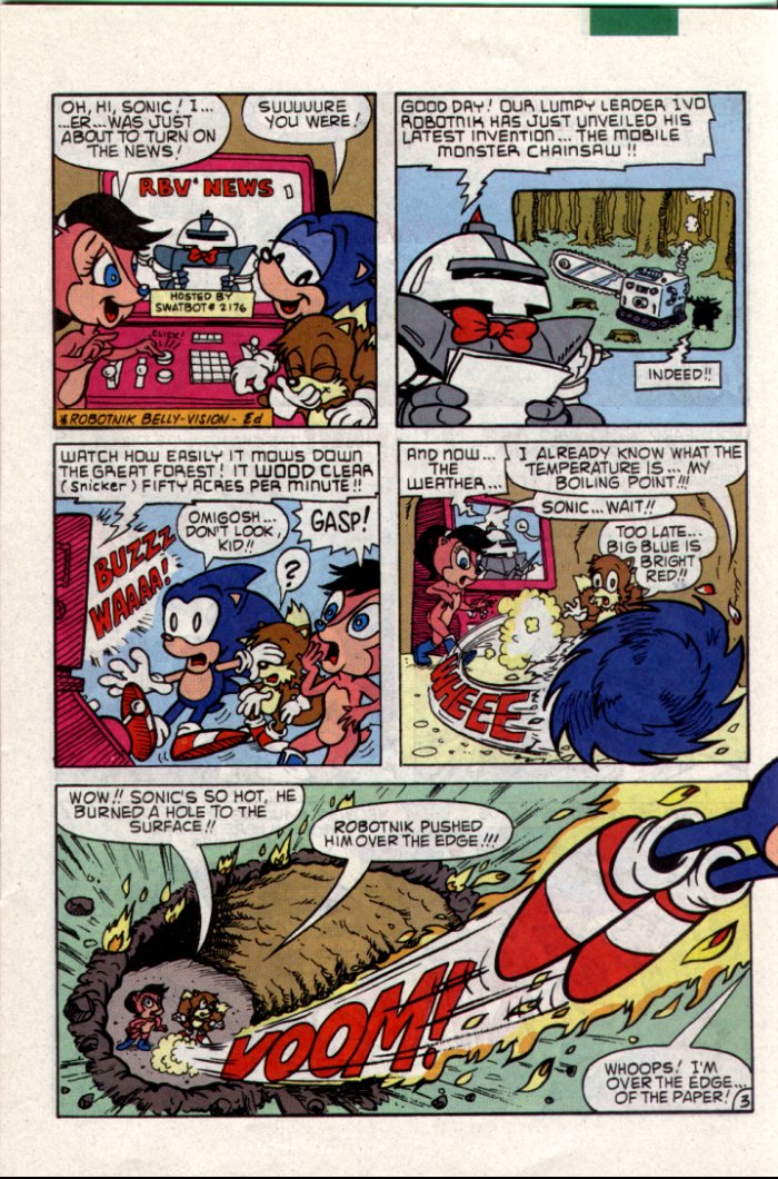 Sonic The Hedgehog (1993) 12 Page 3