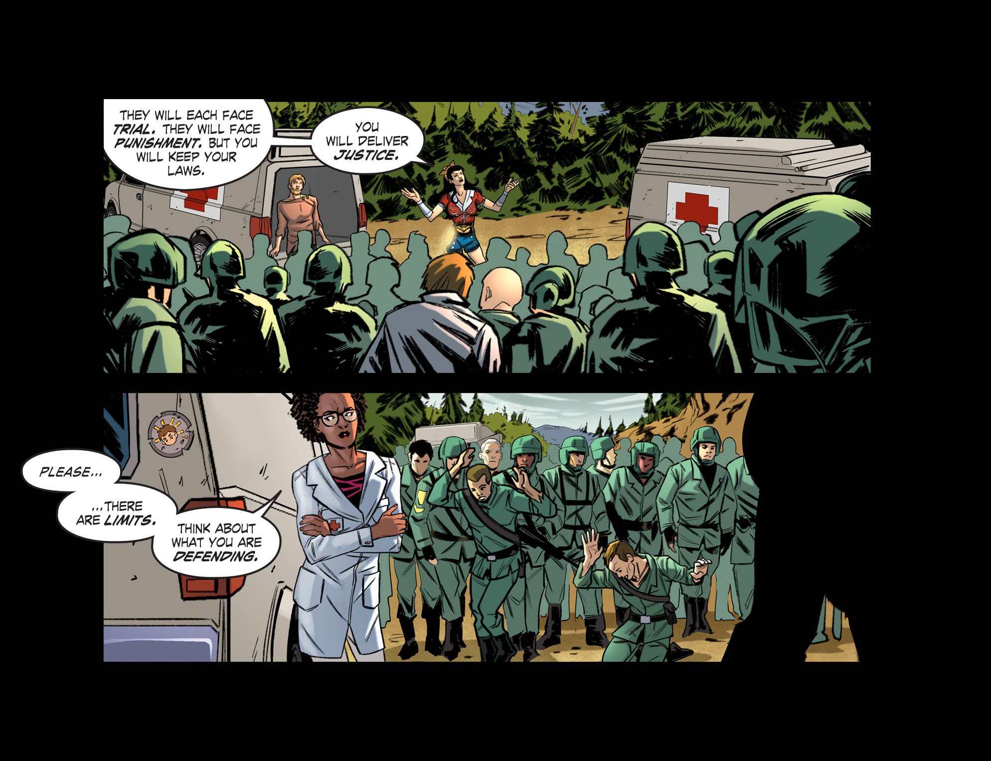 Read online DC Comics: Bombshells comic -  Issue #12 - 18