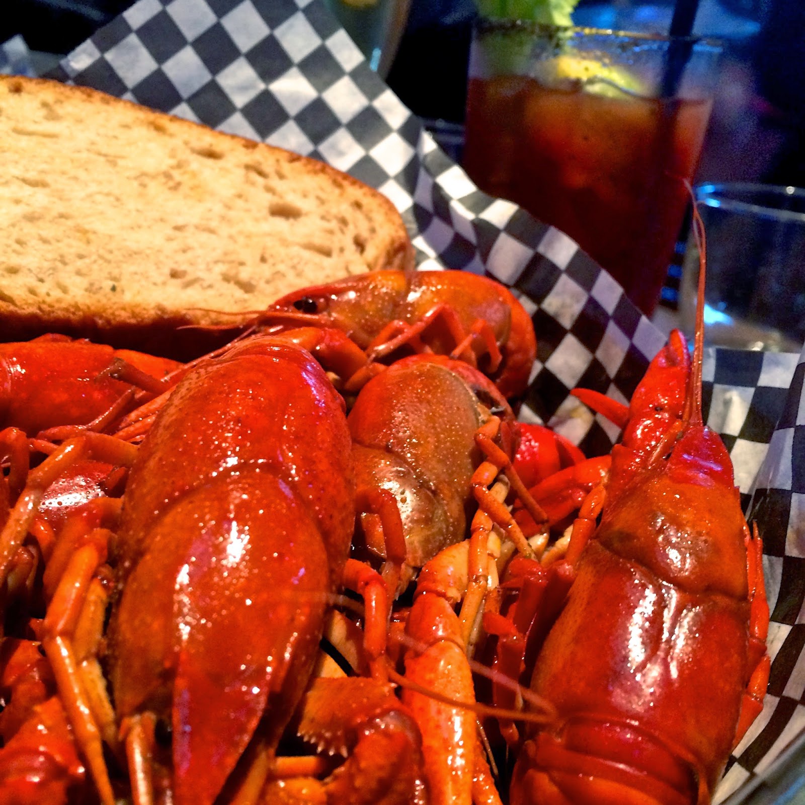 Drunken Crawfish with a Jameson Butter Sauce