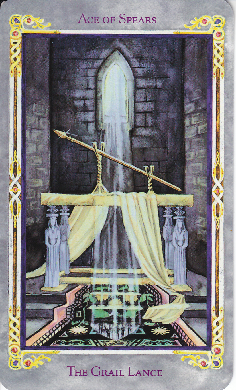 туз жезлов таро тота