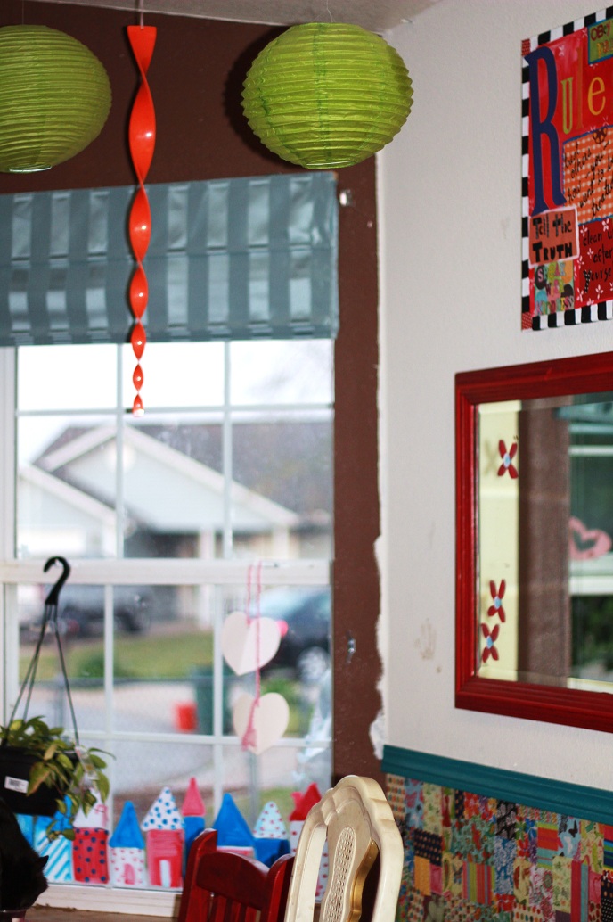 Living Creatively The papered wall