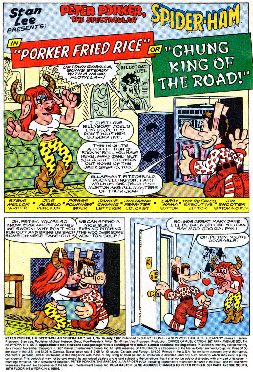 Read online Peter Porker, The Spectacular Spider-Ham comic -  Issue #16 - 2
