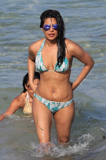 Actress Priyanka Chopra in Miami beach