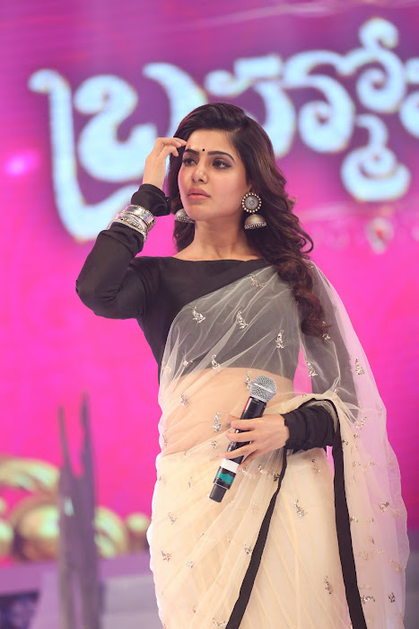 Samantha Ruth Prabhu photos from Brahmostsavam Audio Launch 31