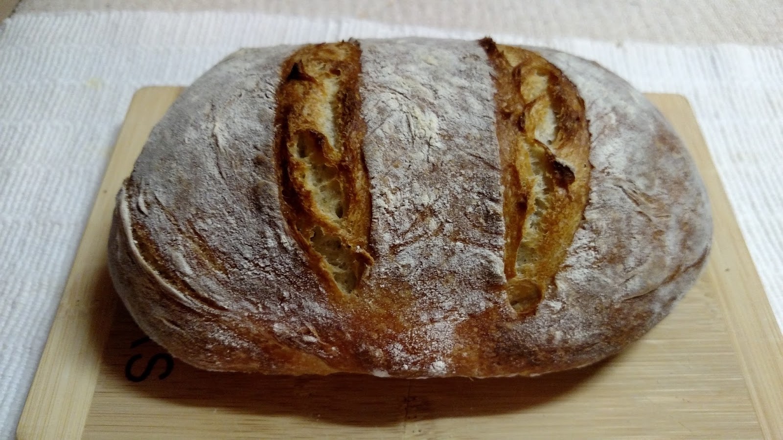 Daktari's Diner King Arthur's NoKnead Crusty White Bread