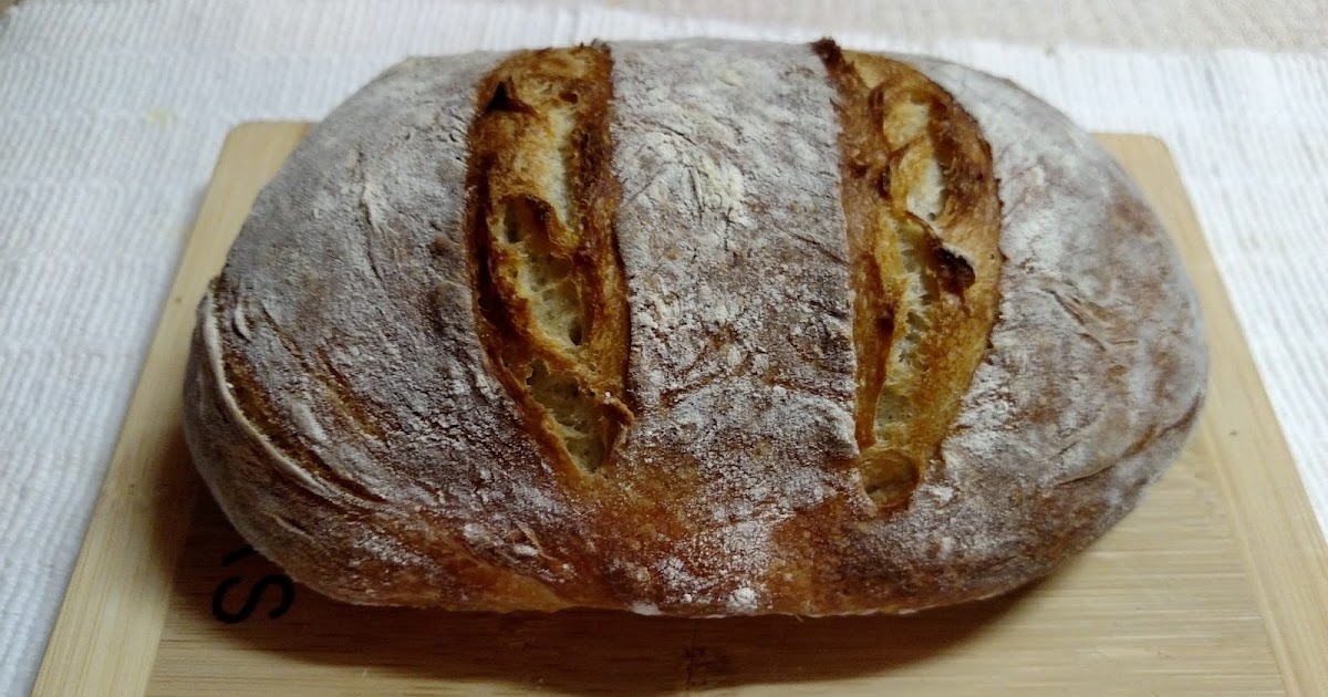 Daktari's Diner King Arthur's NoKnead Crusty White Bread