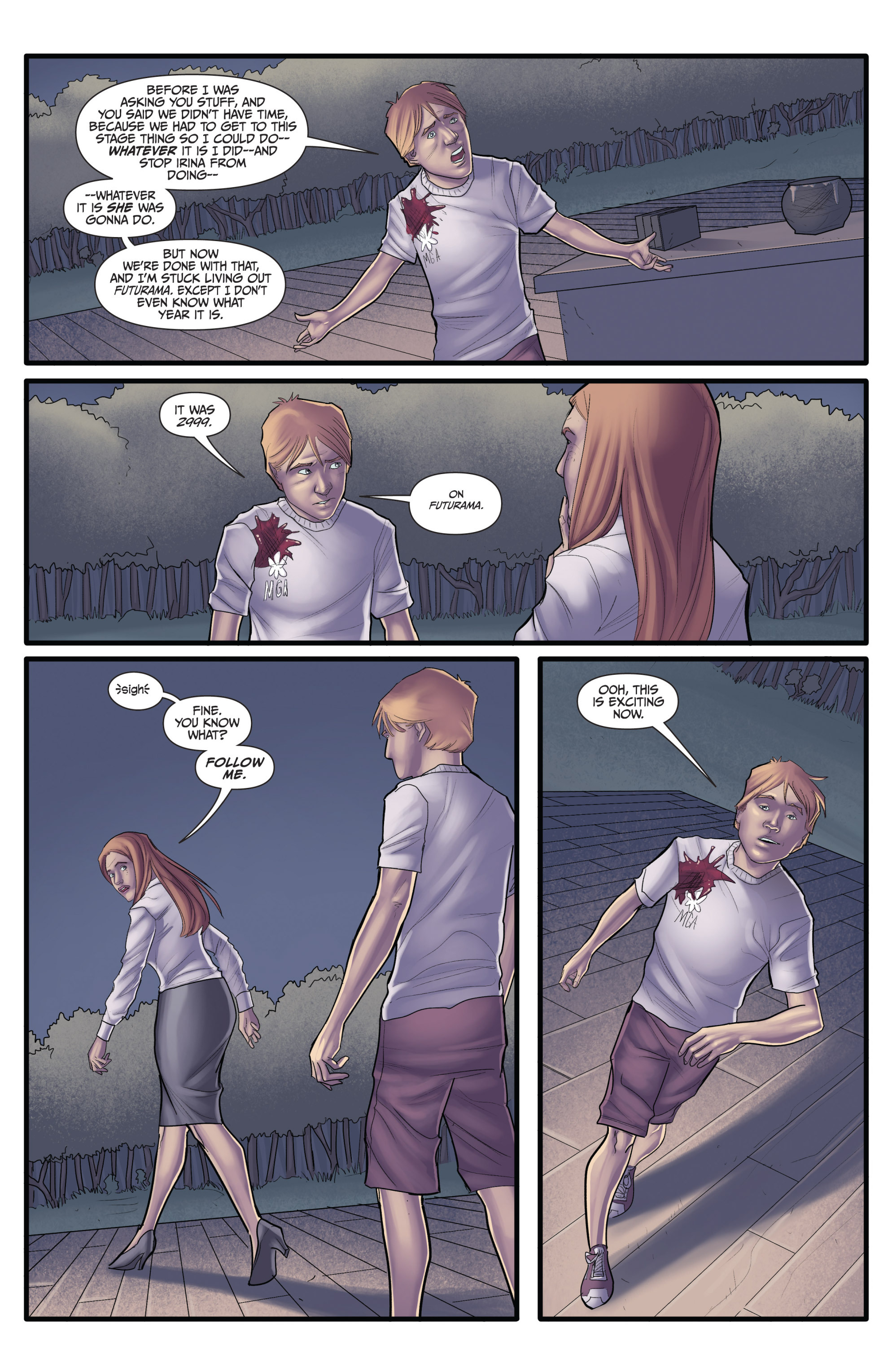 Read online Morning Glories comic -  Issue #27 - 20