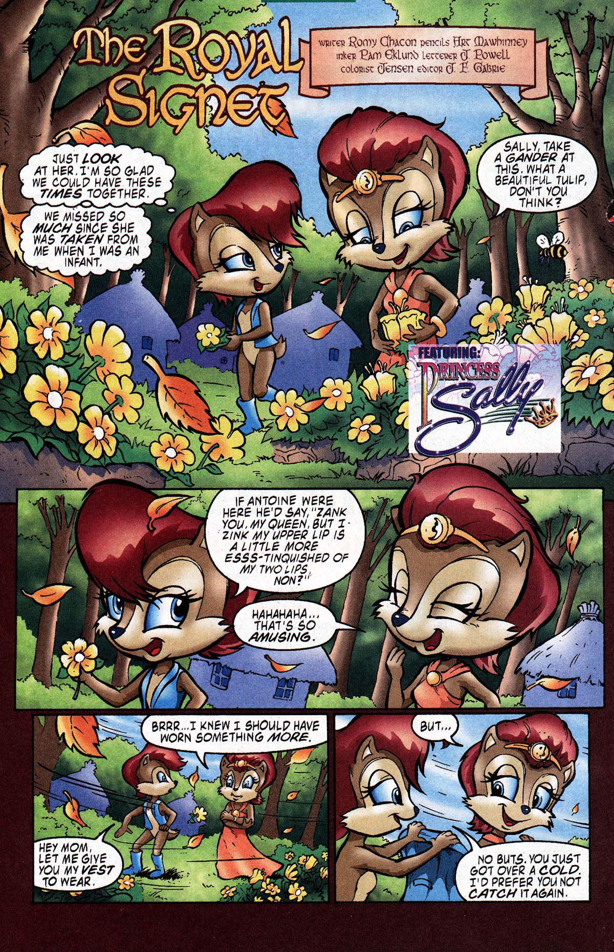 Read online Sonic The Hedgehog comic -  Issue #120 - 21