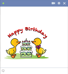 Birthday Ducks for Facebook
